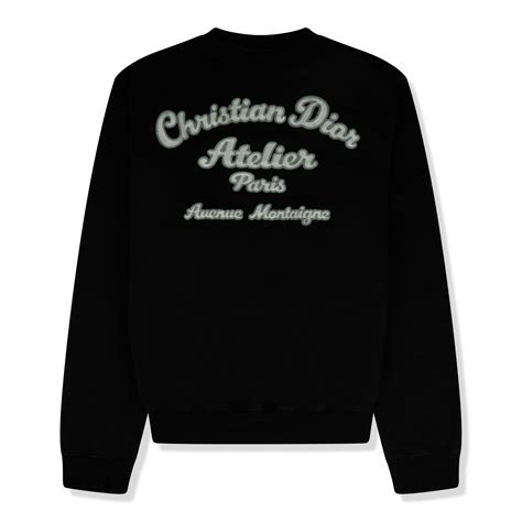 dior sweatshirt black and pink|christian Dior sweatshirt men.